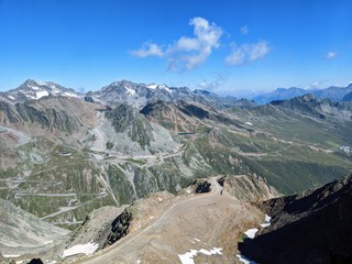 Bergpanorama Sölden im Ötztal, Tirol