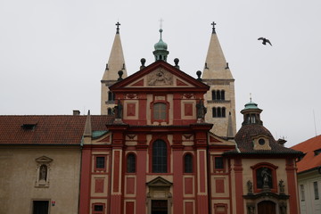 Fototapeta na wymiar Basilique Saint-Georges de Prague