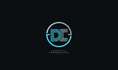 DC Letter Business Logo Design Alphabet Icon Vector Symbol