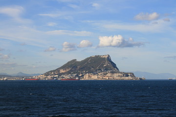 Gibraltar view from the detroit