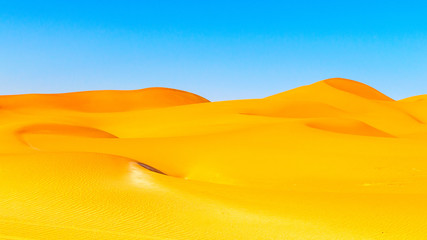 Sand wave in Liwa Desert