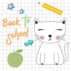 back to school card