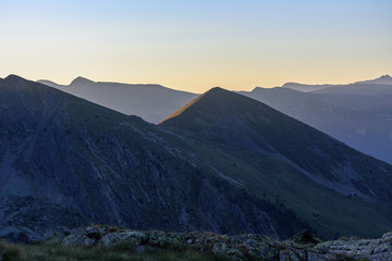 Beautiful mountain landscape in Pyrenees, Andorra