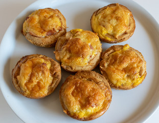plate of home made mini quiches  © MW Photography 