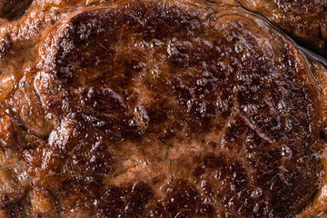 texture of grilled meat close up background