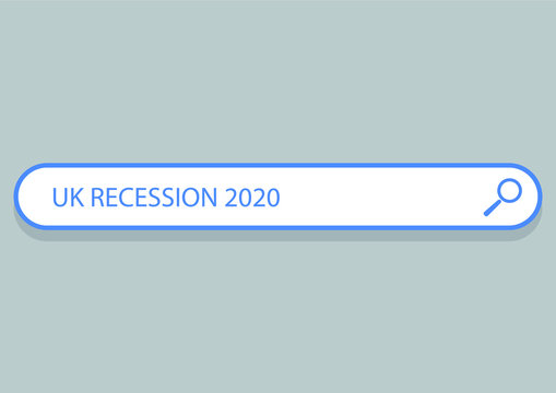 UK RECESSION 2020 In A Search Bar