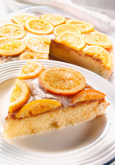 Tarta de naranja