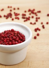 Pink Pepper, schinus terebinthifolius, Berries