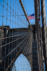 Brooklyn bridge in New York