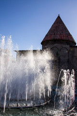 Yakutia Madrasa, Erzurum in Turkey. It was built in 1310 by Emir Hoca Cemalettin Yakut during the...