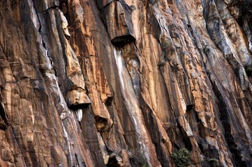 Basalt Cliffs at Hell's Gate Park in Kenya