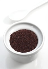 Sumac Powder, Spice against White Background