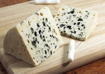 French Cheese called Roquefort, Cheese made from Ewe's Milk