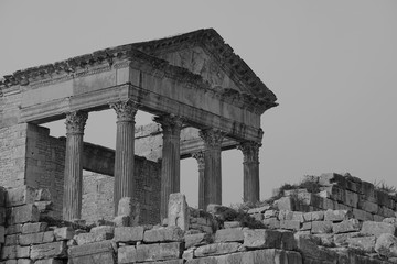 Dougga ruins, UNESCO World Heritage Site, Tunisia, North Africa