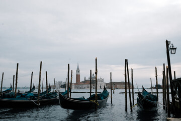 Gondolas at St Marks Square