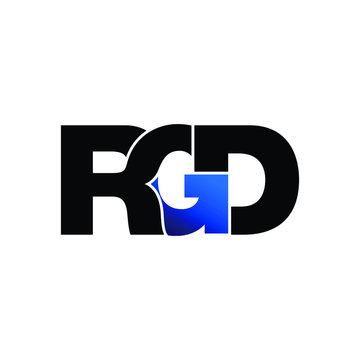 RGD letter monogram logo design