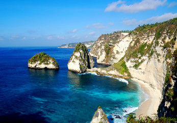 Diamond Beach, Nusa Penida island, Bali - Indonesia
