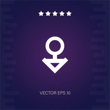 aliagender vector icon modern illustration