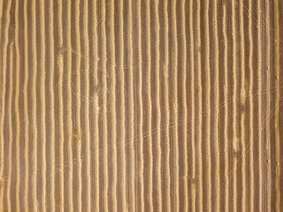 Fototapeta premium Aerial drone view. Harvested Ukrainian wheat field.