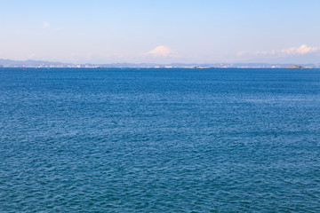 Fototapeta premium 晴れた冬の海