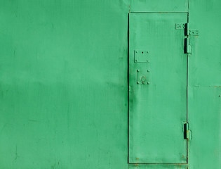 old wooden door