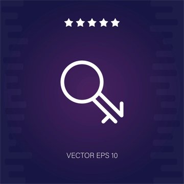 intergender vector icon modern illustration