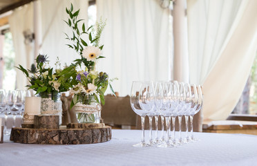 wedding table setting