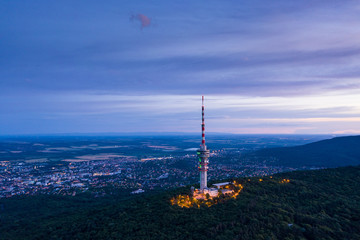 TV tower in Pecs Hungary