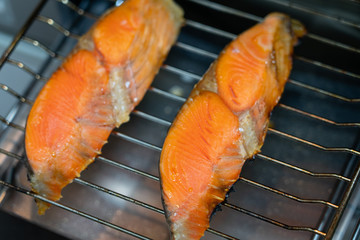魚焼きグリル　鮭