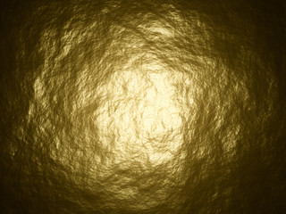 3D rendering rough golden background