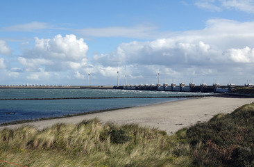 Fototapeta premium Deltapark in den Niederlanden