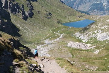 Fototapeta premium Trek Queyras