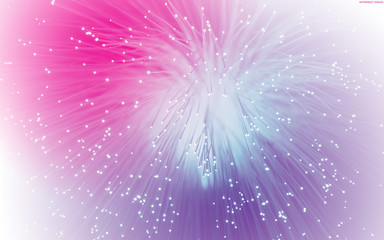 abstract pink  background with stars