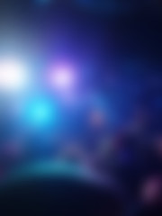 blue light background