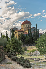 Holy Trinity Church near the Kerameikos Cemetery in Athens, Greece