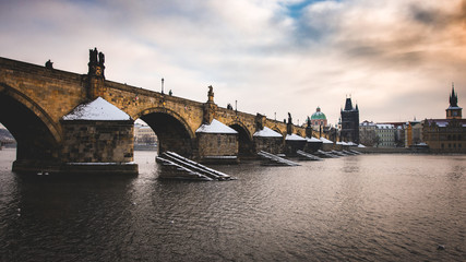 Most św. Karola w Pradze - obrazy, fototapety, plakaty