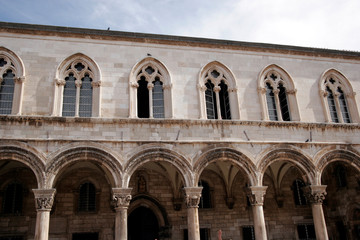 Fototapeta na wymiar Rector's Palace, cultural museum, Dubrovnik, Croatia