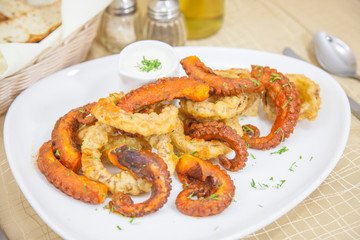 Alitas de Pulpo, Snaks, alta Cocina Mexicana