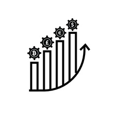 Financial Report vector icon