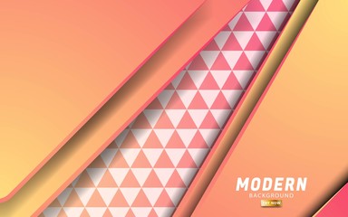 modern geometric abstract shape vector background banner design.Overlap layers with paper effect.Realistic light effect on textured pattern background.vector illustration.