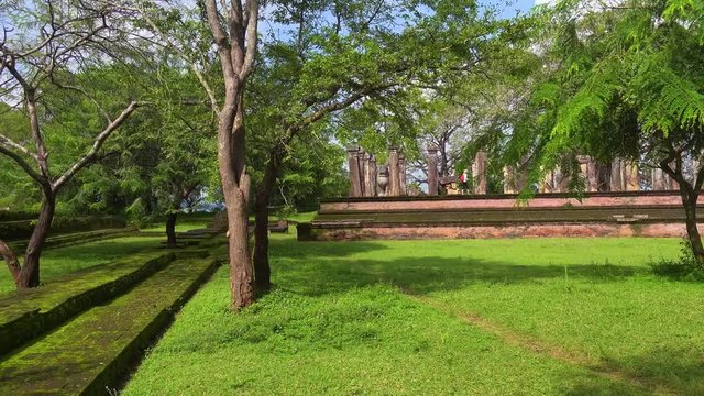 Polonnaruwa was established by the Cholas as capital city under the name Jananathapuram in the 10th century