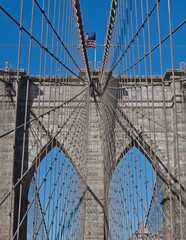 Brooklyn Bridge View New York USA