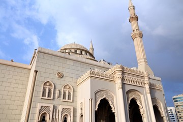 Sharjah mosque, United Arab Emirates