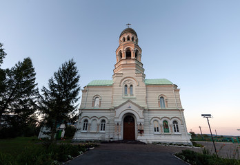 Fototapeta na wymiar Church of John the Baptist in Kultaevo