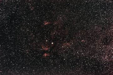 Sadr Region in the Milky Way Galaxy