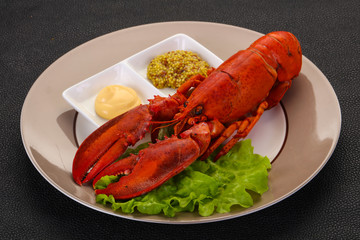 Luxury Lobster with sauce