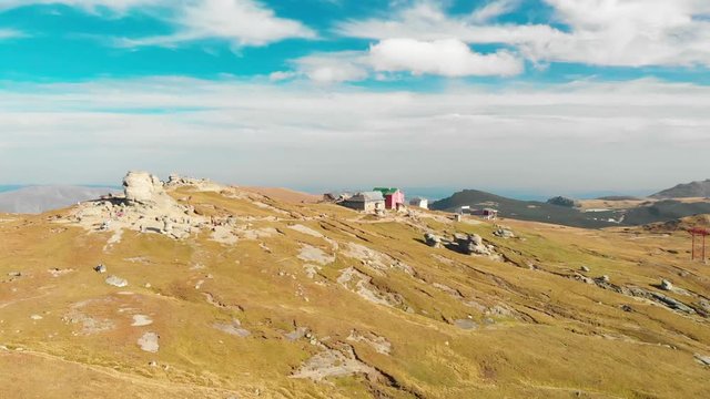 Bird eye view of the Babele Plateau