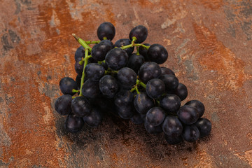 Fresh ripe sweet red grape