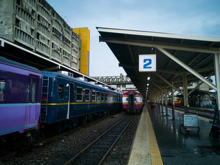 train in the station