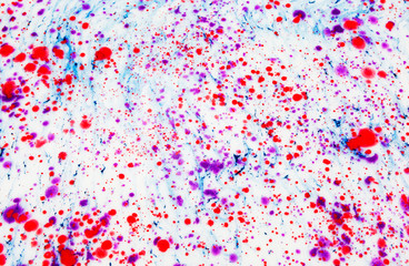 Naklejka premium Ebru style background with different patterns in high quality